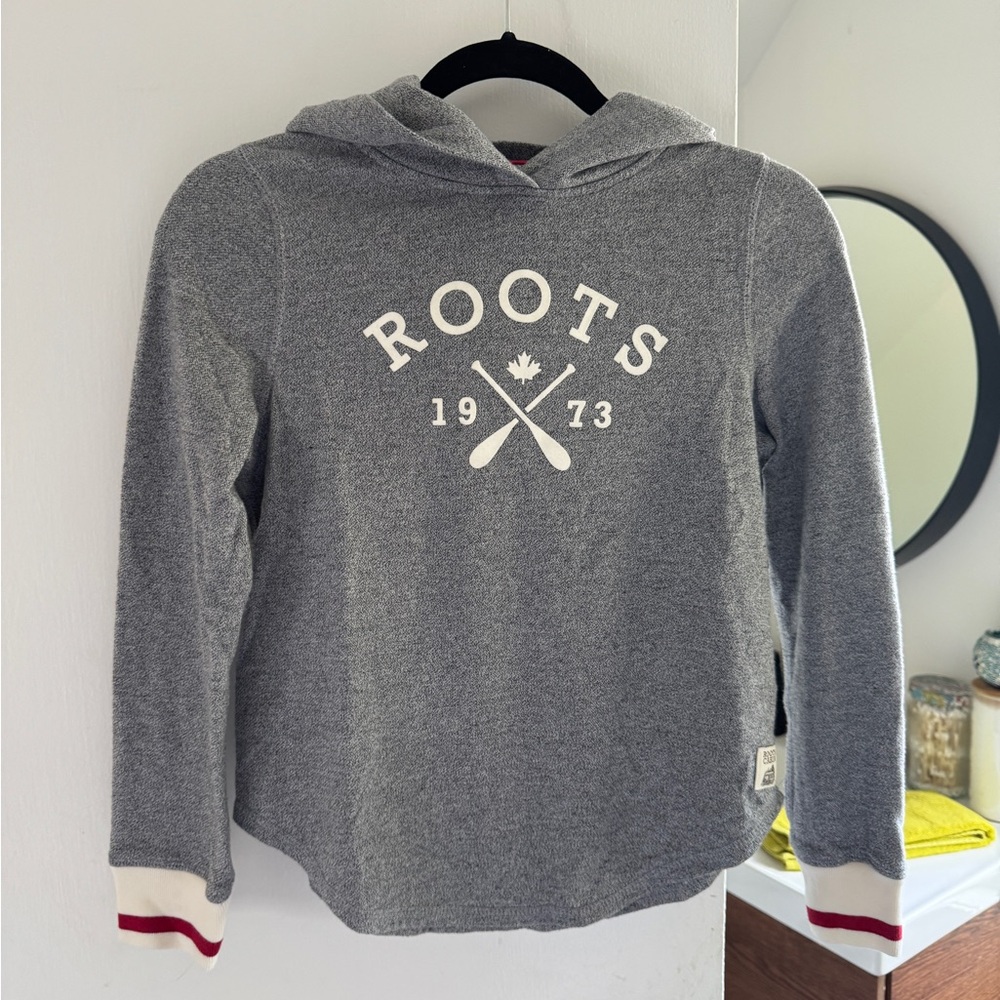 Roots Gray Kids Hoodie